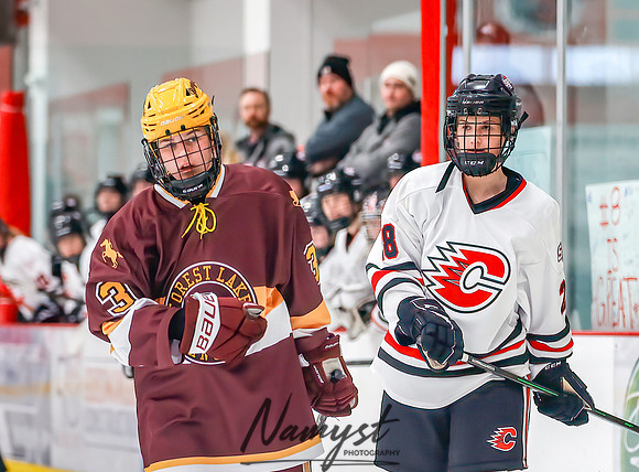 Centennial vs Forest Lake Varsity Hockey 159