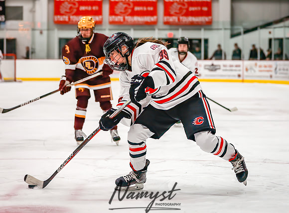 Centennial vs Forest Lake Varsity Hockey 185