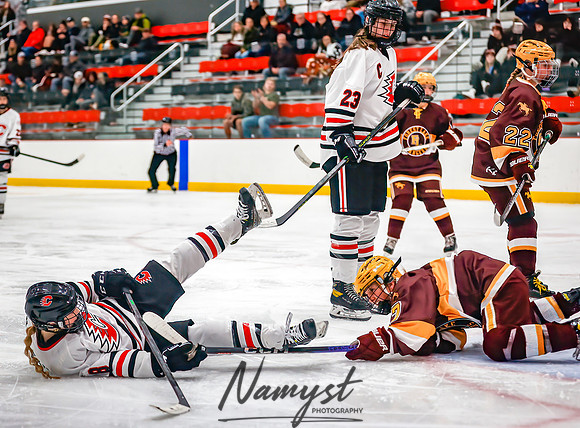 Centennial vs Forest Lake Varsity Hockey 211