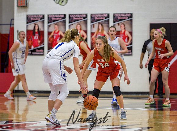 Centennial vs Cambridge-Isanti Girls Varsity Basketball 050