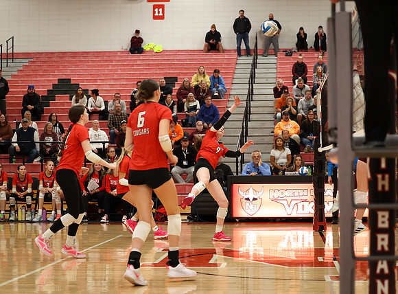 Centennial vs Anoka Girls Varsity Volleyball 352