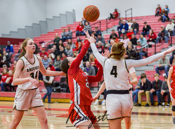 Centennial vs Andover Girls Varsity Basketball 114