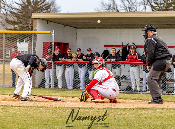 Centennial vs Maple Grove Varsity Baseball 563