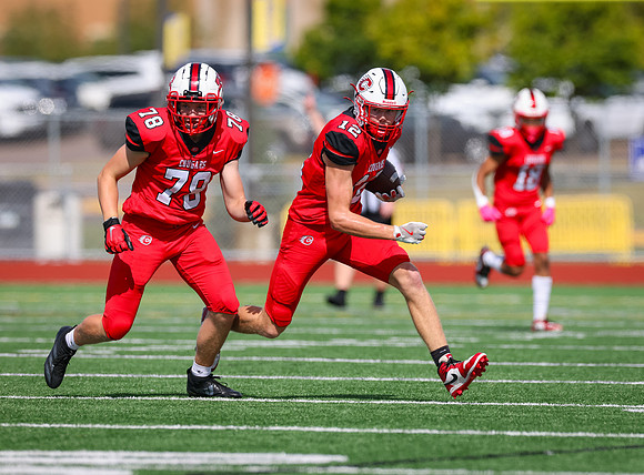 Centennial vs STMA JV Football 325