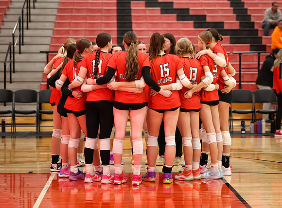 Centennial vs Anoka Girls Varsity Volleyball 4
