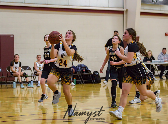 Forest Lake Girls 7 Maroon Basketball 082