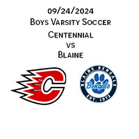 2024 09 24 Centennial vs Blaine Boys Varsity