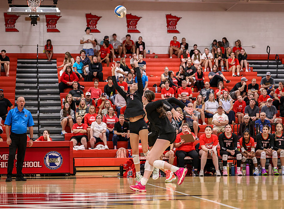 Centennial vs Mounds View Girls Varsity Volleyball 123