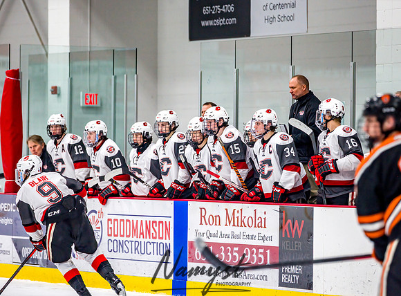 Centennial vs White Bear Lake Varsity Hockey 125