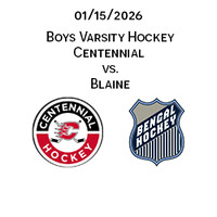 2026 01 15 Centennial vs Blaine Varsity