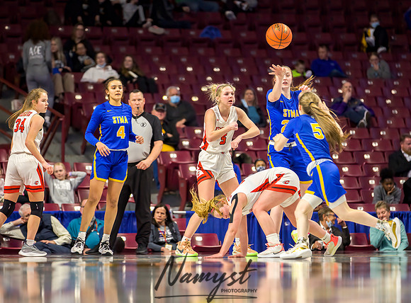 Centennial vs STMA Girls Basketball - State Tournament 181