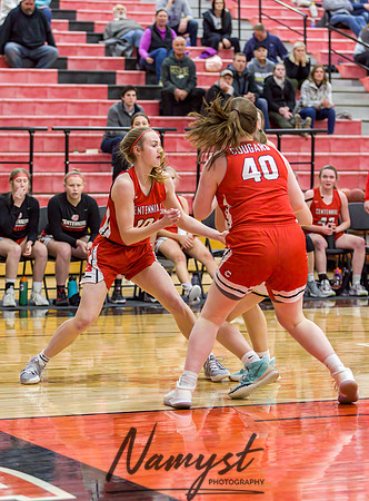 Centennial vs Andover Girls Varsity Basketball 149