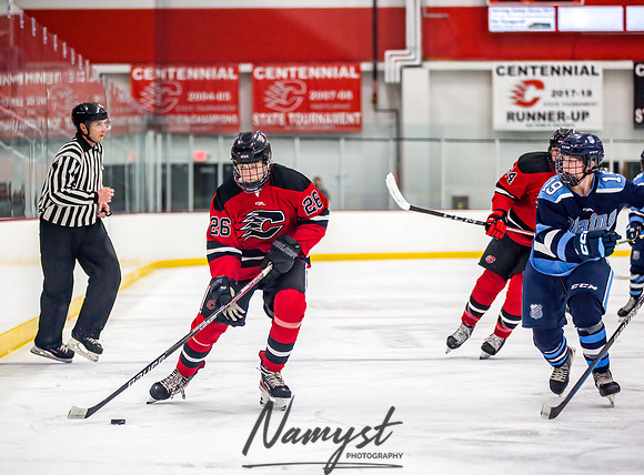 Centennial vs Blaine JV Hockey 122