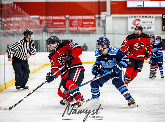 Centennial vs Blaine JV Hockey 124