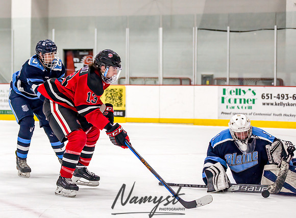 Centennial vs Blaine JV Hockey 139