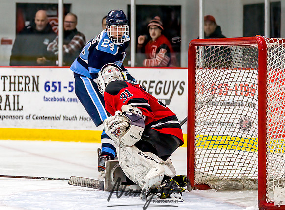 Centennial vs Blaine JV Hockey 196
