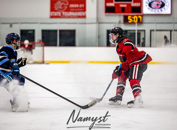 Centennial vs Blaine JV Hockey 28