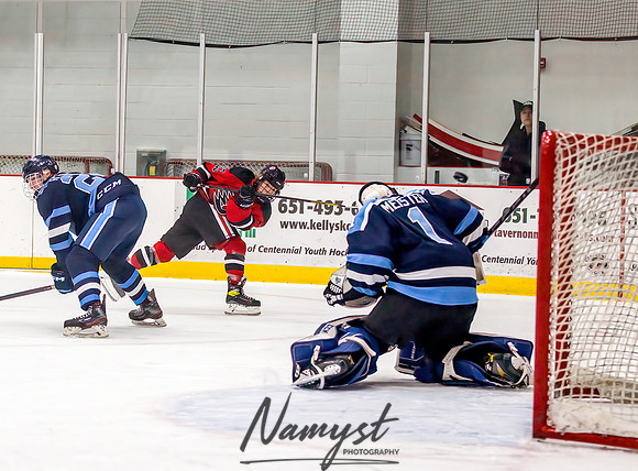 Centennial vs Blaine JV Hockey 97