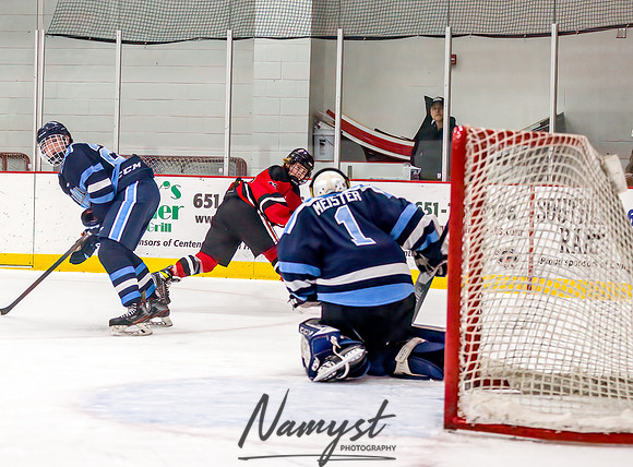 Centennial vs Blaine JV Hockey 98