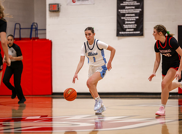 Centennial vs Blaine Girls Varsity Basketball 229