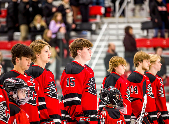 Centennial vs Blaine Varsity Hockey 100