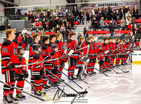 Centennial vs Blaine Varsity Hockey 105
