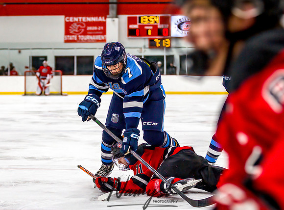 Centennial vs Blaine Varsity Hockey 123