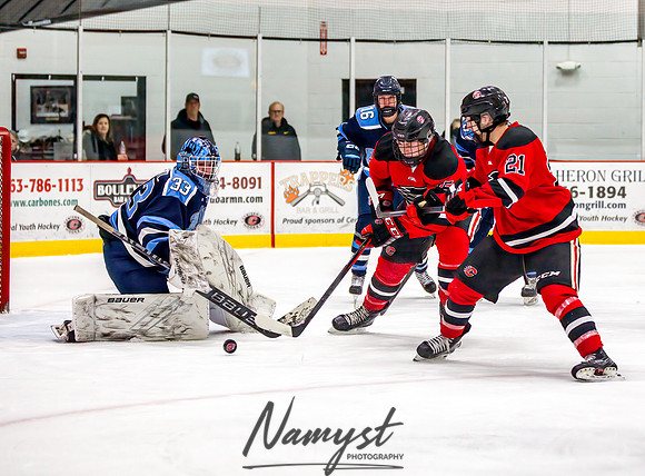 Centennial vs Blaine Varsity Hockey 175