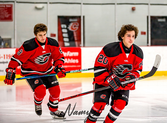 Centennial vs Blaine Varsity Hockey 18