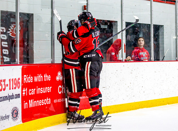 Centennial vs Blaine Varsity Hockey 205