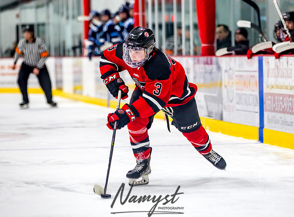 Centennial vs Blaine Varsity Hockey 218