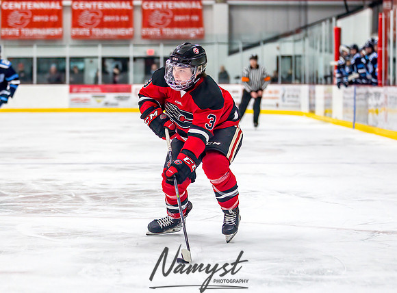Centennial vs Blaine Varsity Hockey 223