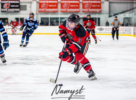 Centennial vs Blaine Varsity Hockey 224