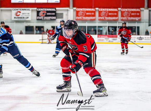 Centennial vs Blaine Varsity Hockey 225