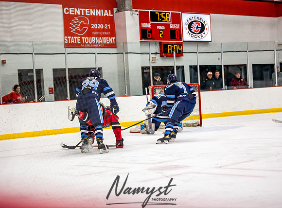 Centennial vs Blaine Varsity Hockey 244
