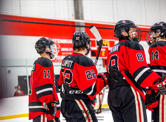Centennial vs Blaine Varsity Hockey 250