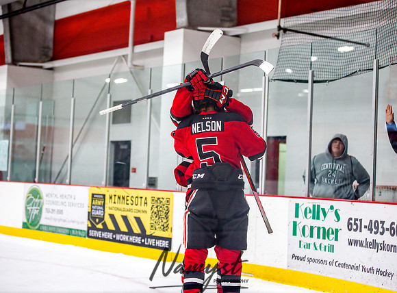 Centennial vs Blaine Varsity Hockey 266