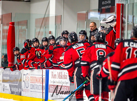 Centennial vs Blaine Varsity Hockey 269