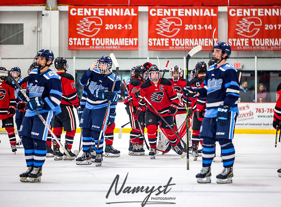 Centennial vs Blaine Varsity Hockey 279