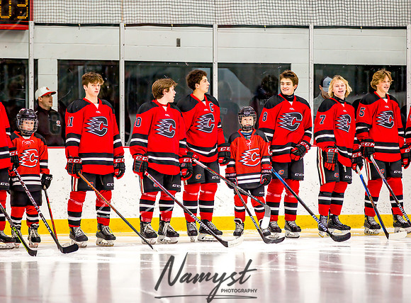 Centennial vs Blaine Varsity Hockey 35