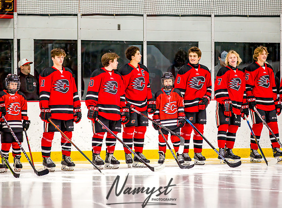 Centennial vs Blaine Varsity Hockey 36