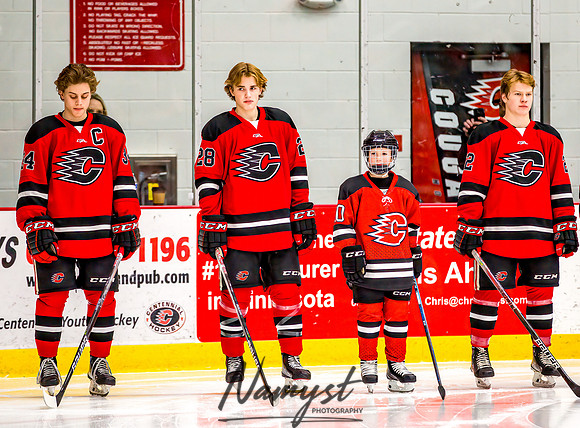 Centennial vs Blaine Varsity Hockey 46