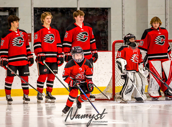 Centennial vs Blaine Varsity Hockey 65