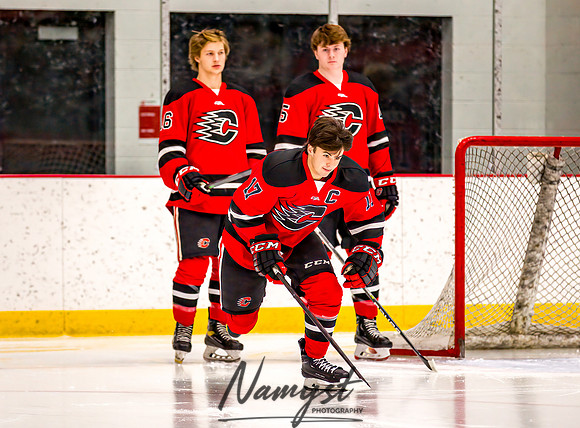 Centennial vs Blaine Varsity Hockey 89