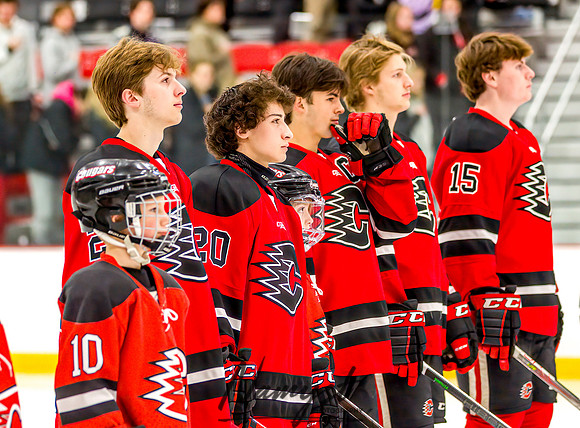Centennial vs Blaine Varsity Hockey 94