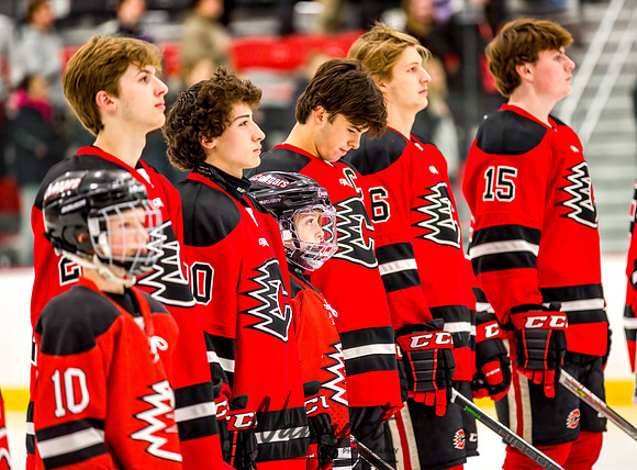 Centennial vs Blaine Varsity Hockey 95