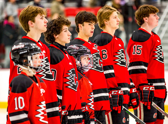 Centennial vs Blaine Varsity Hockey 96