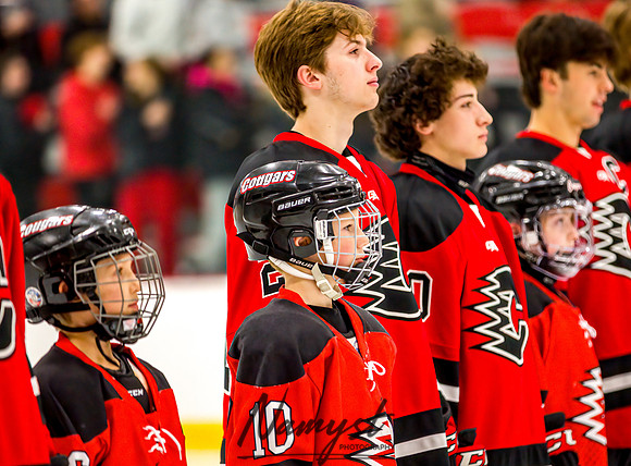 Centennial vs Blaine Varsity Hockey 97