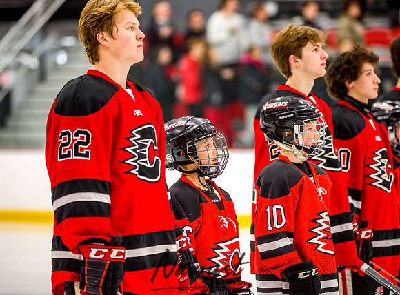 Centennial vs Blaine Varsity Hockey 98