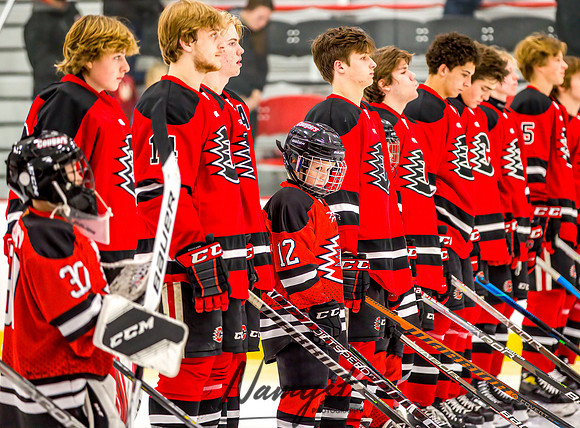 Centennial vs Blaine Varsity Hockey 99